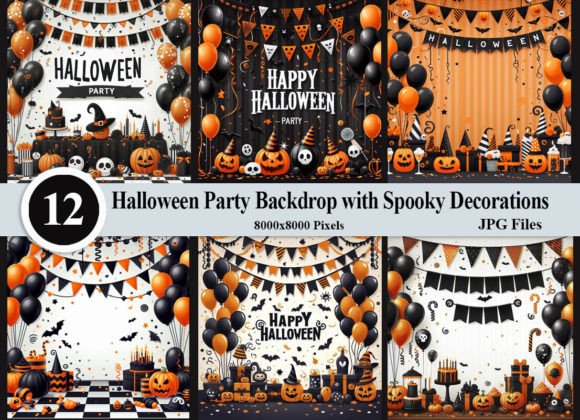 Download Halloween Party with Spooky Decorations - Spooky decorations Collection