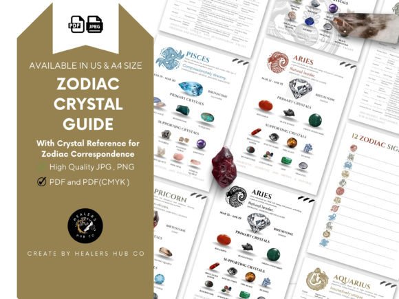 Download Zodiac Crystal Guide: All Signs - Crystal Collection