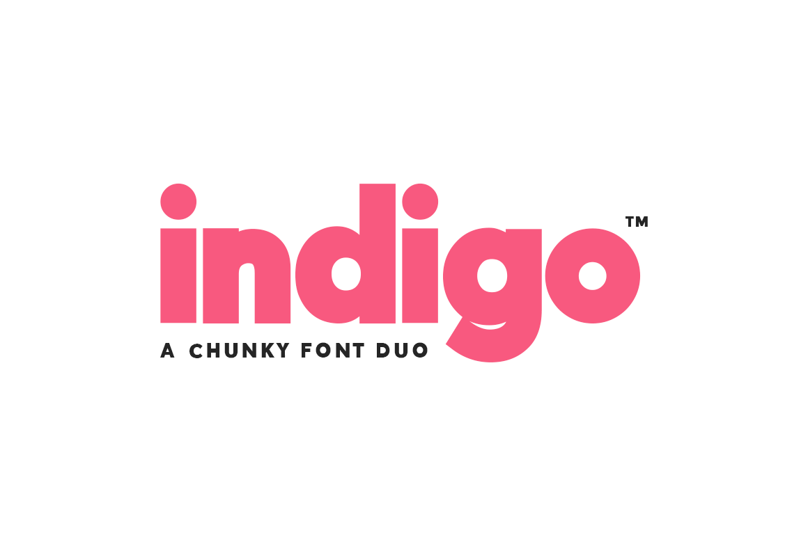 Download Indigo Font Duo - Indigo Collection
