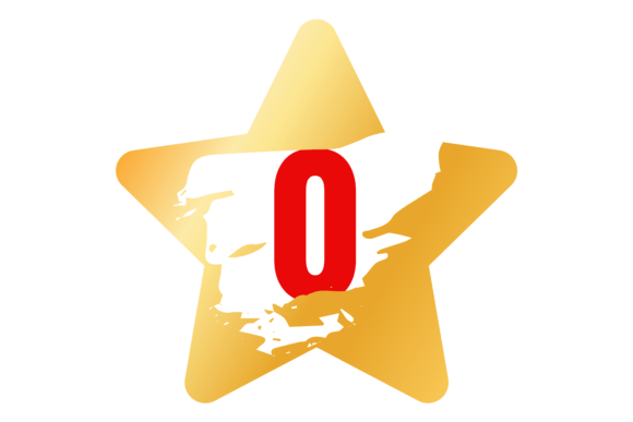 Download Scratched Lottery Star. Realistic Golden - Scratched Collection